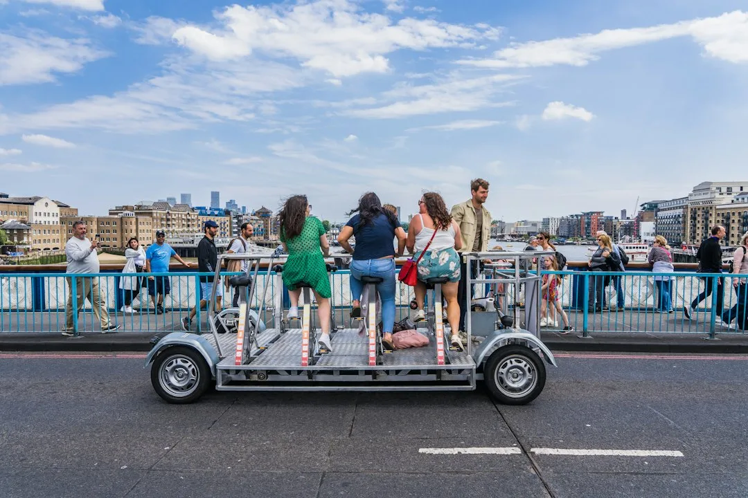 Beer bike tours at Rosemary Street