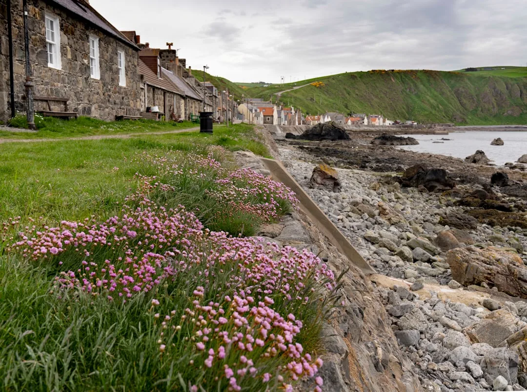 Coastal Villages of Aberdeenshire at William Wallace Statue