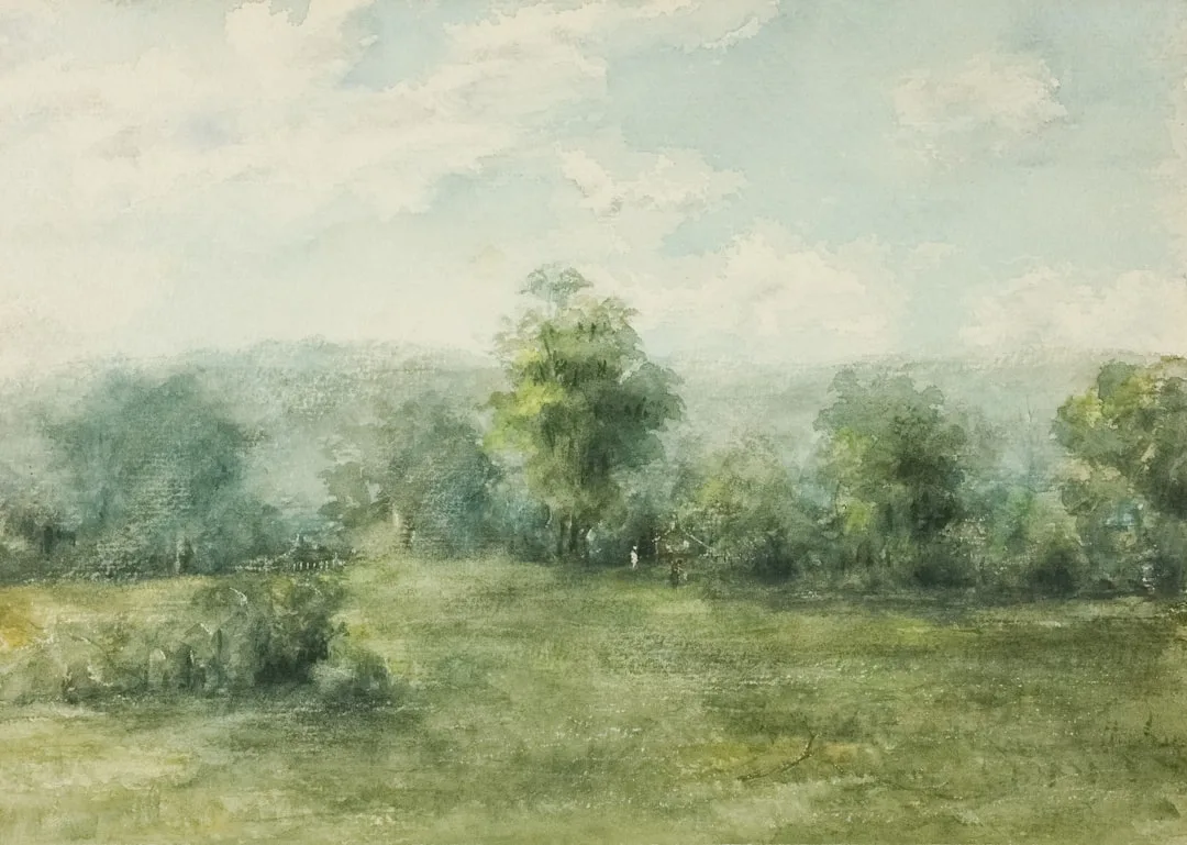 WATERCOLOUR LANDSCAPE PAINTING
