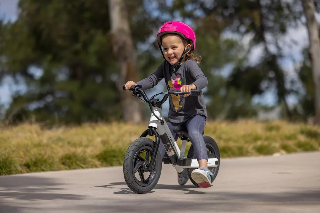 Summer balance bike session at Abbots Vale