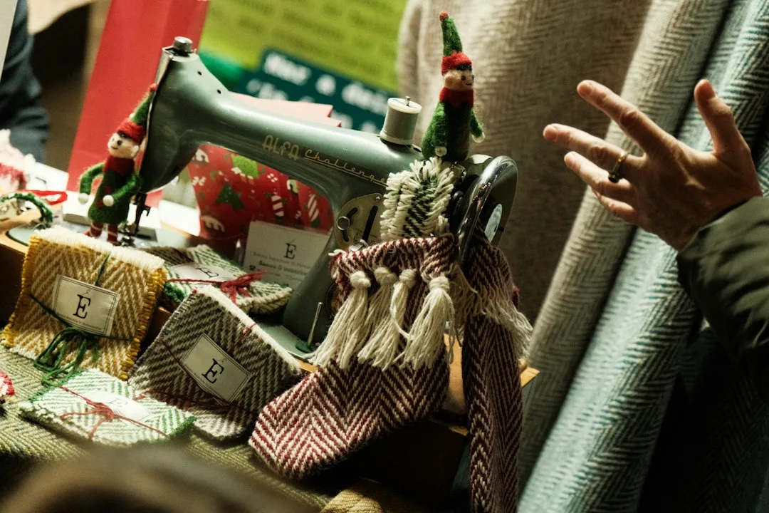 Stitching Christmas together: crochet drop in sessions at Greenway