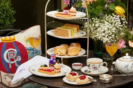 Covent Garden Hotel Champagne Afternoon Tea for Two in Brasserie Max at London
