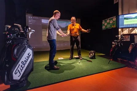 60 minute Golf Lesson with an Advanced PGA Professional Golfer at the St. Andrews Indoor Golf Centre at the St. Andrews Indoor Golf Centre, St Andrews