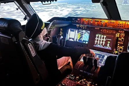 20 Minute Flight in a Real Boeing 747 Aircraft Simulator at Manchester