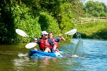 Tandem Canoe or Kayak Experience for Two at Wall Eden Farm at Wall Eden Farm, Highbridge