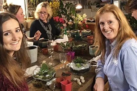 Terrarium Workshop with Prosecco