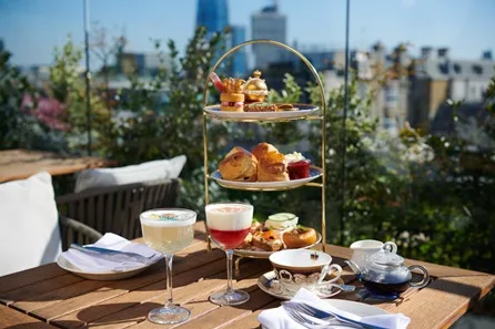 The Crown Themed Afternoon Tea with Cocktail for Two at the 5* Vintry and Mercer at the 5* Vintry and Mercer