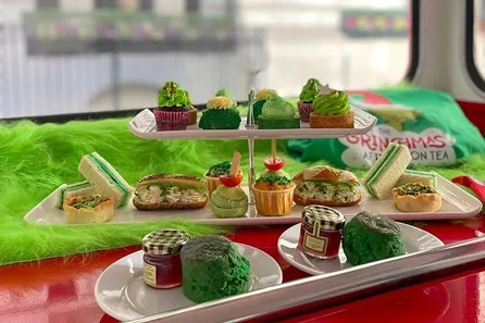 The Grinchmas Afternoon Tea Bus Tour for One Adult and One Child at Victoria