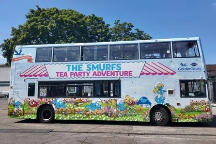 The Smurfs London Tea Party Adventure! for Two Adults and One Child