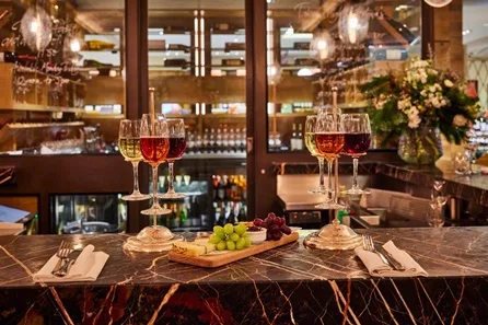 The Wine Bar at Fortnum & Mason Three Wine Flight and Artisan Cheese Board for Two at Fortnum & Mason Three Wine Flight and Artisan Cheese Board for Two, St James's