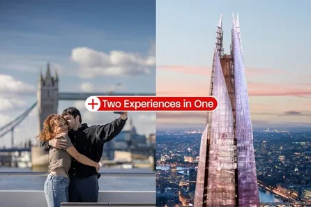 The View from The Shard and Thames Sightseeing Cruise for Two at Westminster Pier