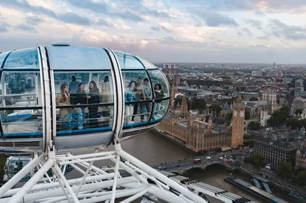 London Eye, Three Course Meal and Cocktails at Marco Pierre White's London Steakhouse Co for Two