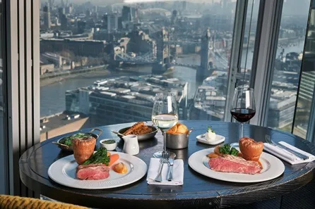 The Ultimate Sunday Roast Experience for Two at Aqua Shard, London at Aqua Shard, London
