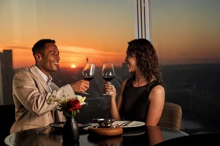 Three Course Sunset Experience for Two at Aqua Shard, London at Aqua Shard, London