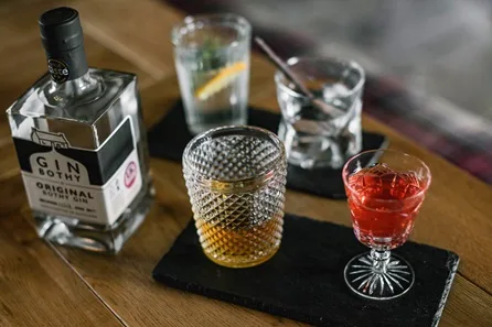 Traditional Gin Bothy Tasting Experience with Ploughman's at Forfar