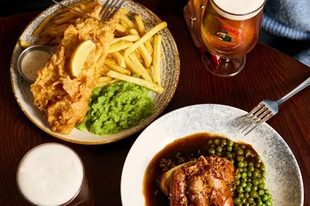 Two Course Meal with Wine or Beer for Two at a Great Local Pub — Manchester at a Great Local Pub