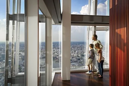 Visit to The View from The Shard for Three at The Shard