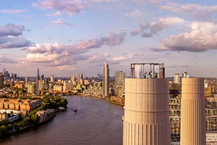 Battersea Power Station’s Chimney Lift Experience and Two Course Pub Meal for Two at Battersea