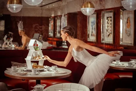 Weekend Frosted Cocoa Afternoon Tea with Fizz for Two at The Strand Palace Hotel at The Strand Palace Hotel