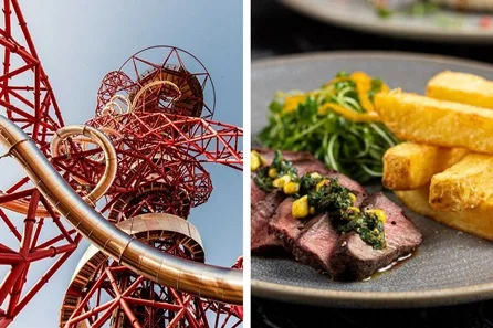 Zip World London at the ArcelorMittal Orbit Helix Slide and Three Course Meal at Gordon Ramsay's Bread Street Kitchen for Two at the ArcelorMittal Orbit Helix Slide and Three Course Meal at Gordon Ramsay's Bread Street Kitchen for Two, Zip World