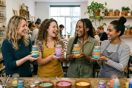 A Spark of Joy - Candle Making Workshop for Two at Revel & Co. London at Revel & Co. London, Shoreditch