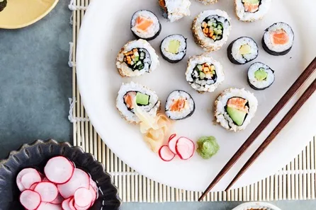 A Taste of Sushi Class at Jamie Oliver Cookery School at Jamie Oliver Cookery School, Oxford Street