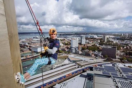 Abseil from the Spinnaker Tower with GoPro Video, Photo and T-Shirt at Spinnaker Tower