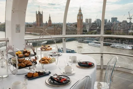 Afternoon Tea on the London Eye for Two at Westminster