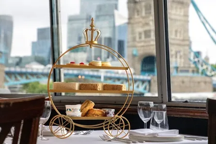 Afternoon Tea on the Thames with Live Music for Two with Thames Luxury Charters
