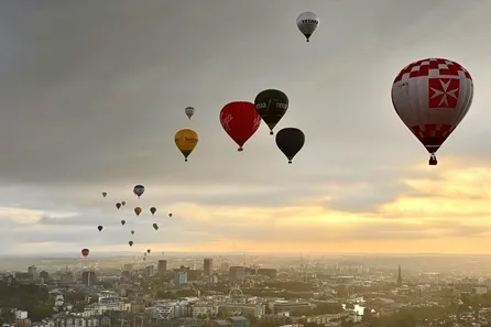 Virgin Hot Air Balloon Flight at Bristol Balloon Fiesta - Friday 7th August