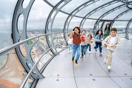 Brighton i360 - Europe’s Tallest Moving Viewing Platform for One Adult and Two Children at Brighton