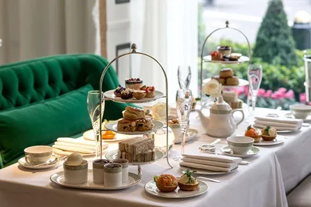 Champagne Afternoon Tea for Two at The Park Room at the Luxury 5* Grosvenor House Hotel at The Park Room at the Luxury 5* Grosvenor House Hotel