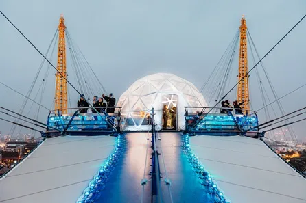 Christmas at Up at The O2 - Snow Globe Climb for Two at Up at The O2 - Snow Globe Climb for Two