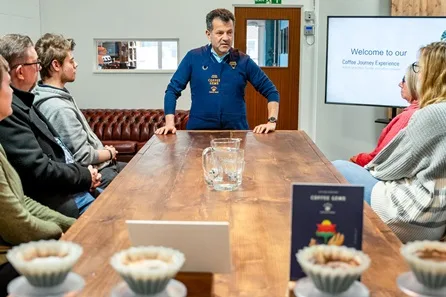 Coffee Journey Experience for Two with Coffee Gems, Artisan Roasters at Chippenham