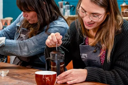 Coffee Sensations Making and Tasting for Two with Coffee Gems, Artisan Roasters