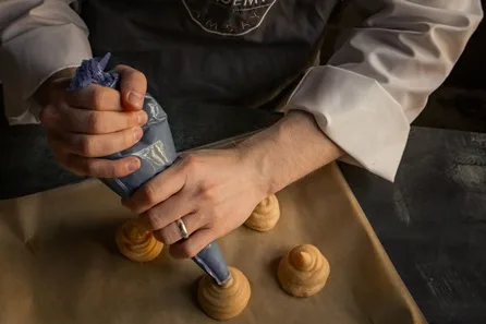 The UK’s Highest Cookery School: Eclairs Baking Masterclass at the Gordon Ramsay Academy, powered by HexClad, London at the Gordon Ramsay Academy, powered by HexClad, London