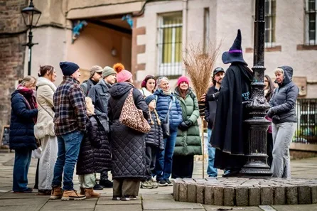 Edinburgh Witches Walking Tour for Two Adults and Two Children at Edinburgh