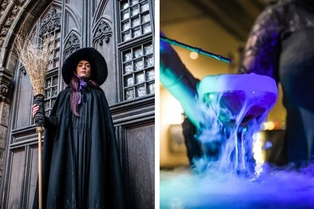 Edinburgh Witches and Underground Vault Tour with Magical Potion Cocktail and Smoking Shot Experience for Two at Edinburgh