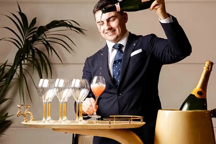 Elizabethan Royal Unlimited Champagne Afternoon Tea for Two at The Wellington Lounge, 5* InterContinental London Park Lane at The Wellington Lounge, 5* InterContinental London Park Lane, Mayfair