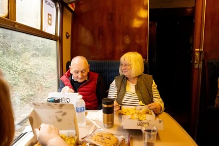 Epping Ongar Heritage Steam Train Trip with Fish & Chips for Two at North Weald