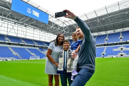 Everton FC Family Stadium Tour for Two Adults and Two Children at Liverpool