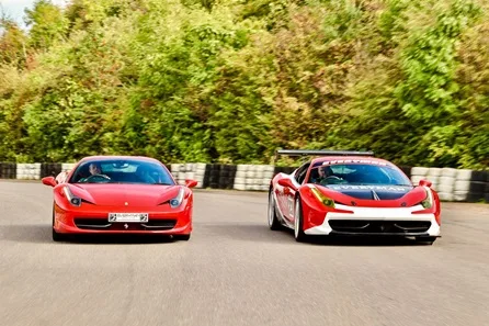 Ferrari Road vs Race Car Driving Experience — Dover at Canterbury