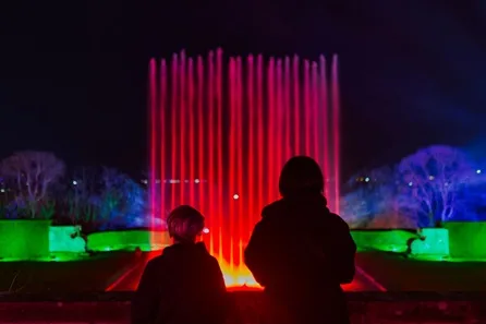 Festive Twilight Afternoon Tea and Light Trail for Two at Port Lympne, Kent at Port Lympne, Kent, Hythe
