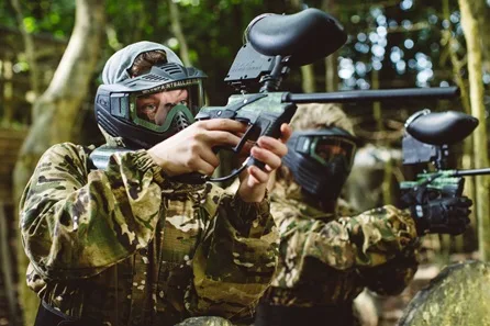 Forest Paintballing for Four with 100 Paintballs Each at Caterham