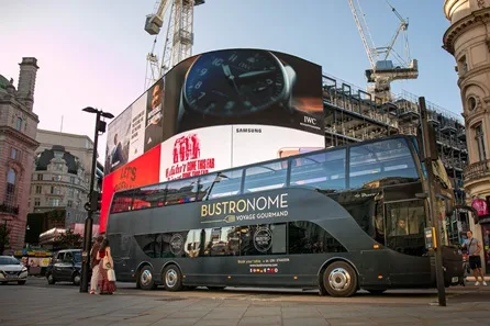 Four Course Lunch with Wine Pairing and Tour for Two aboard the Bustronome, London at Victoria Embankment (outside Embankment Station)