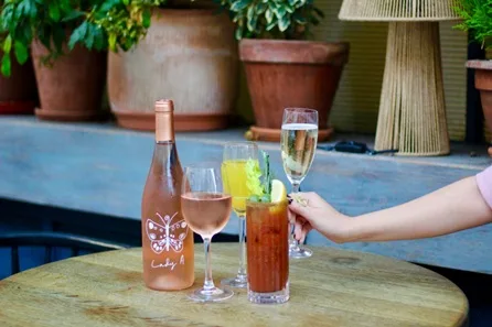 Free-Flowing Cocktails, Prosecco and Rosé Brunch for Two at Riding House Café, London at Riding House Café, London