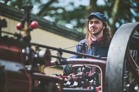 Full Day Steam Traction Engine Driving Experience with One to One Tuition, Breakfast and Lunch at Hollycombe at Hollycombe, Liphook