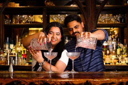 Lucky Pig Private Interactive Cocktail Masterclass for Two at London