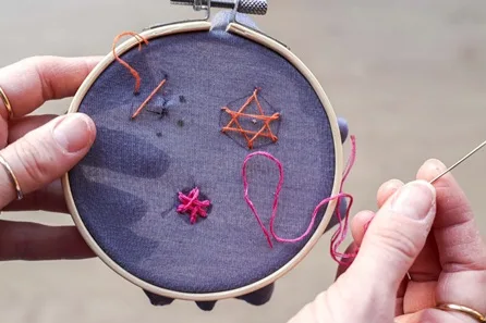 Mending and Upcycling with Embroidery Creative Workshop for Two