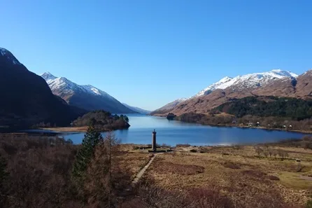 One Day Glenfinnan Viaduct, Hairy Coos and Highlands Tour from Edinburgh for Two — Fort William at Fort William